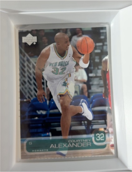 2002-03 Upper Deck #314 Courtney Alexander — front