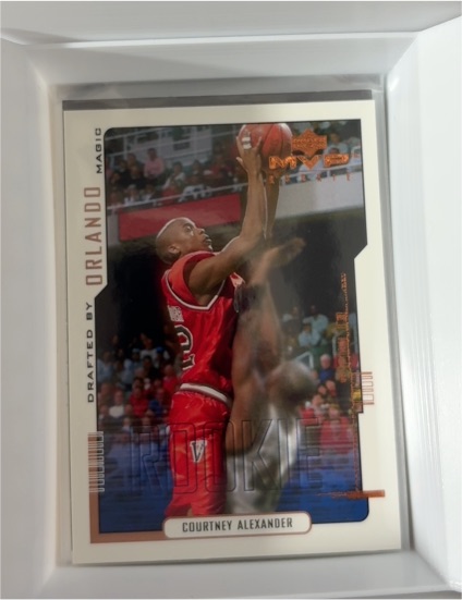 2000-01 Upper Deck MVP #197 Courtney Alexander — front