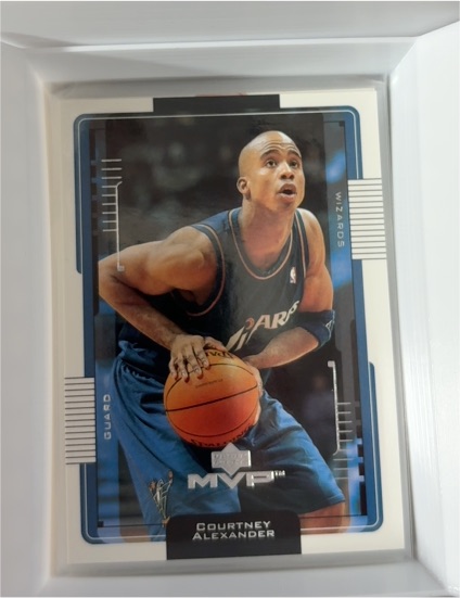 2001-02 Upper Deck MVP #187 Courtney Alexander — front
