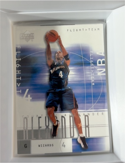 2001-02 Upper Deck Flight Team #33 Courtney Alexander — front