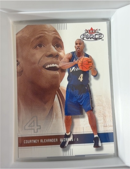2001-02 Fleer Force #44 Courtney Alexander — front