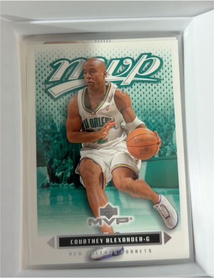 2003-04 Upper Deck MVP #118 Courtney Alexander — front