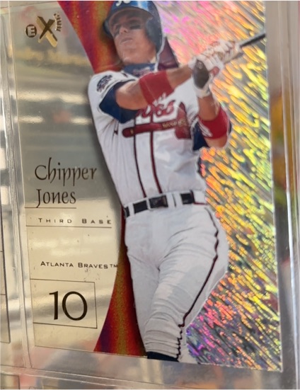 1998 Skybox EX 2001 #6 Chipper Jones — front