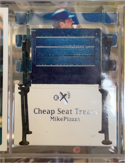 1998 SkyBox E-X2001 #7CS Mike Piazza — front