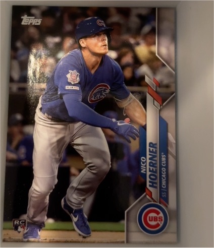 2020 Topps #70 Nico Hoerner — front