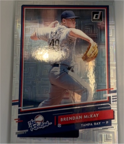 2020 Donruss The Rookies #R-7 Brendan McKay — front