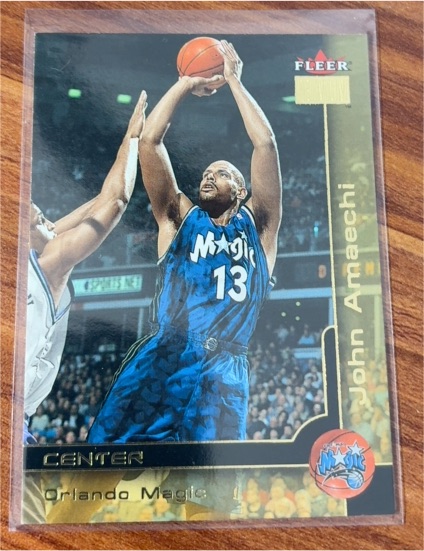 2000-01 Fleer #175 John Amaechi — front