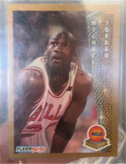 1992-93 Fleer #246 Michael Jordan NBA Award Winner — front