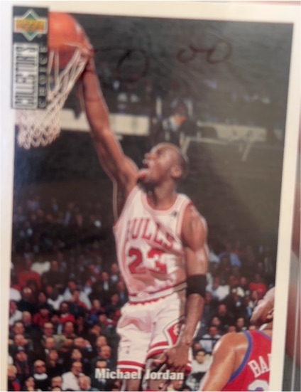 1994-95 Upper Deck Collector's Choice #240 Michael Jordan — front