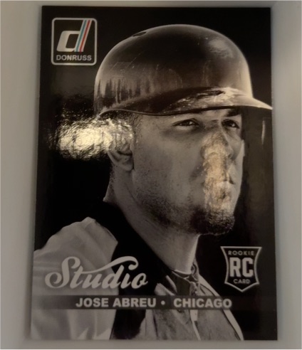2014 Donruss Studio #11 Jose Abreu — front