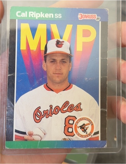 1989 Donruss #BC-15 Cal Ripken MVP — front