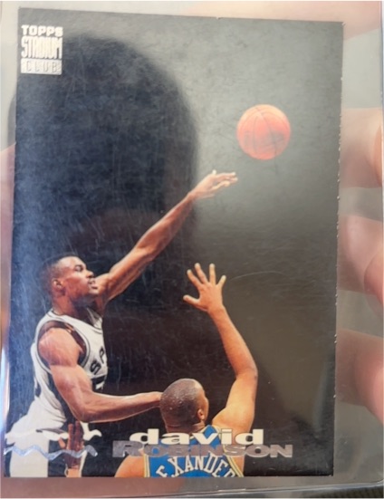 1993-94 Topps Stadium Club #328 David Robinson — front