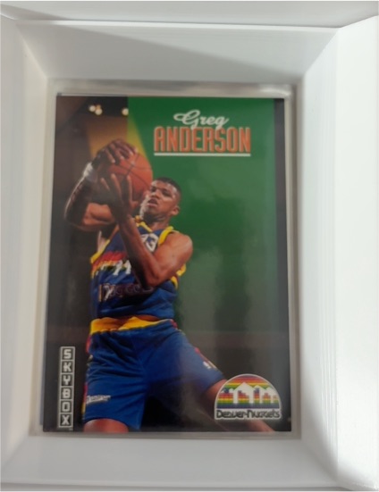 1992-93 Skybox #57 Greg Anderson Denver Nuggets — front