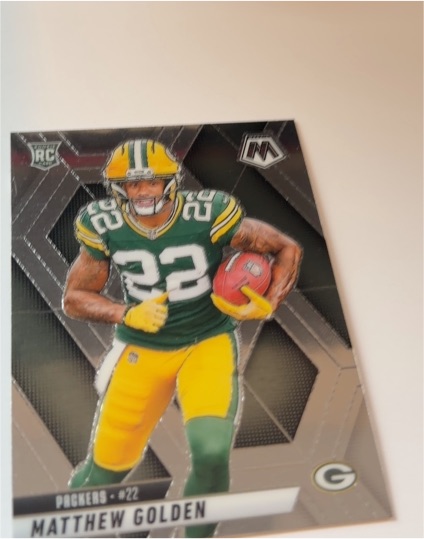 2025 Panini Mosaic #323 Matthew Golden — front