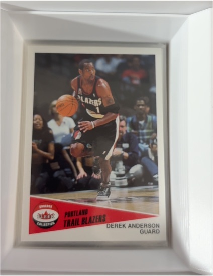 2001-02 Fleer Shoebox #3 Derek Anderson — front