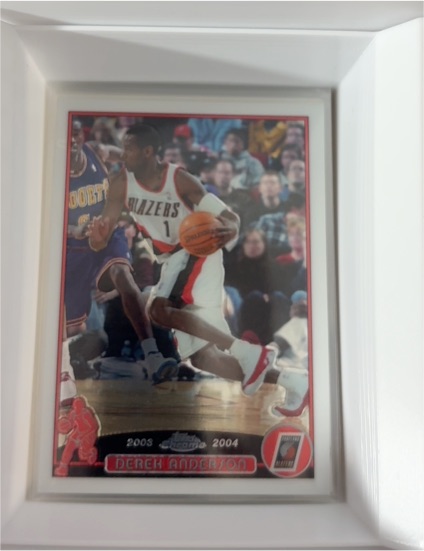 2003-04 Topps Chrome #74 Derek Anderson — front