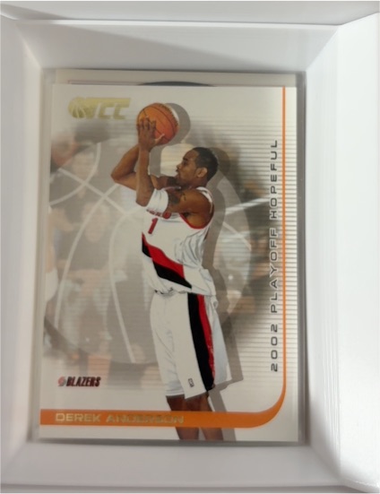 2002 Upper Deck 2002 Playoff Hopeful Derek Anderson — front