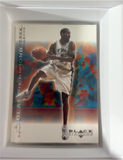 2000-01 Upper Deck Black Diamond #75 Derek Anderson — front