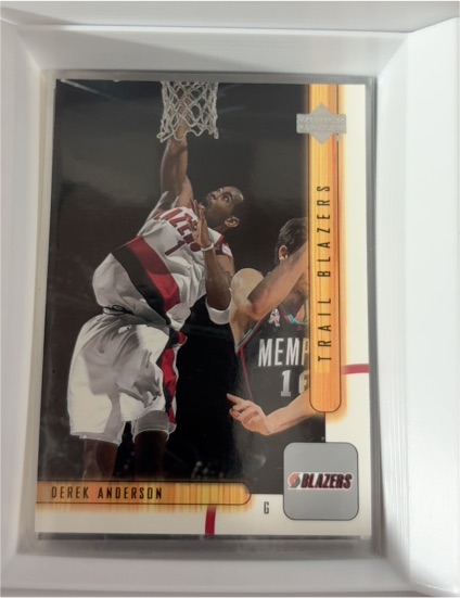2001-02 Upper Deck #361 Derek Anderson — front