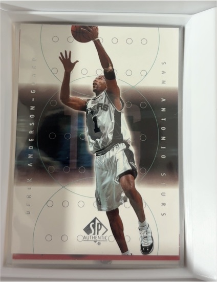 2000-01 Upper Deck SP Authentic #75 Derek Anderson — front