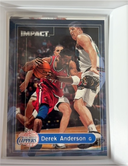 1999-00 Skybox Impact #164 Derek Anderson — front