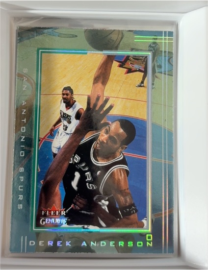 2001-02 Fleer Genuine #72 Derek Anderson — front