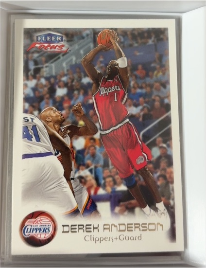 1999-00 Fleer Focus #2 Derek Anderson — front