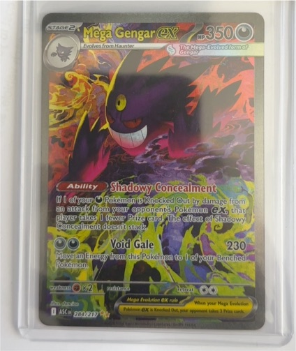 Pokémon Mega Gengar ex #284/217 Ascended Heroes — front