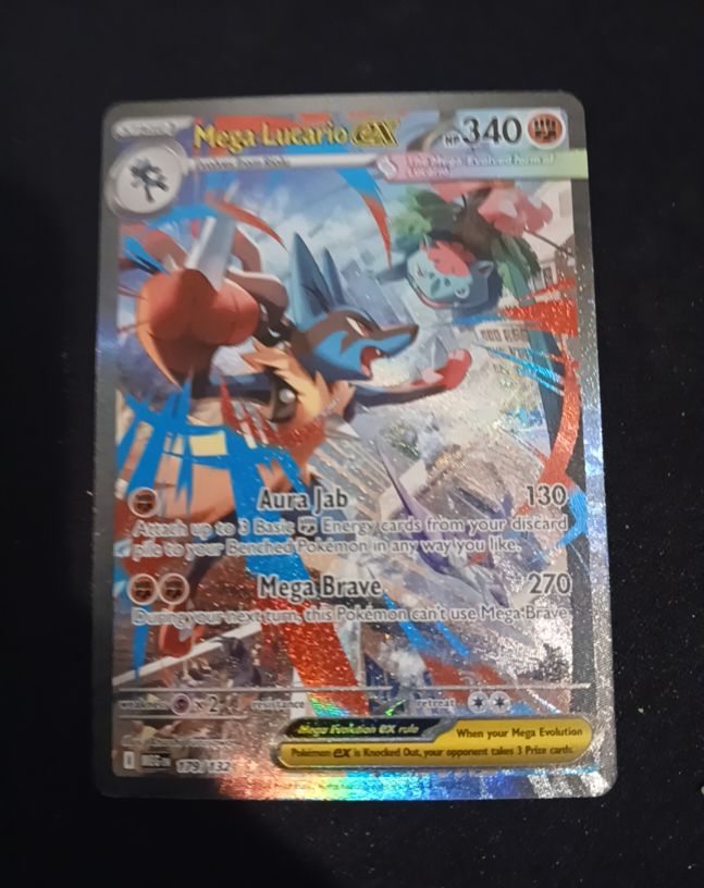 Pokémon Mega Lucario GX #179/132 — front