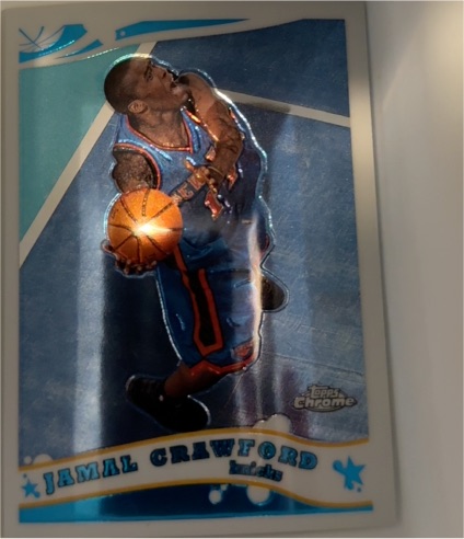 2005-06 Topps Chrome #3 Jamal Crawford — front