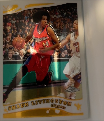 2005-06 Topps Chrome #37 Shaun Livingston — front