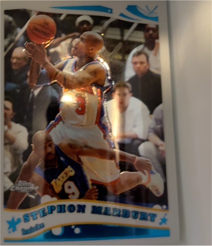 2005-06 Topps Chrome #44 Stephon Marbury — front