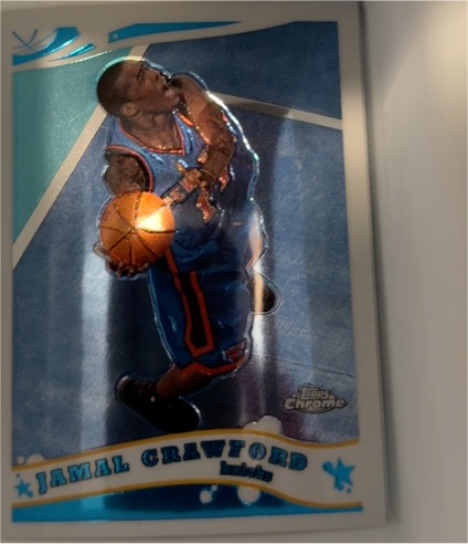 2005-06 Topps Chrome #3 Jamal Crawford — front