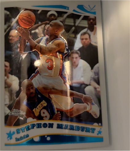 2005-06 Topps Chrome #44 Stephon Marbury — front