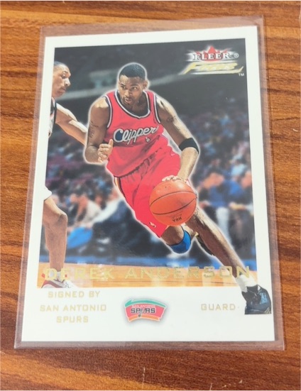 2001 Fleer Focus Derek Anderson — front
