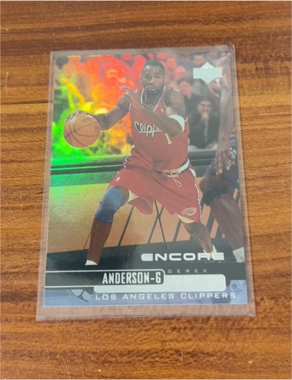 1999-00 Upper Deck Encore #35 Derek Anderson — front