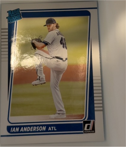 2021 Donruss Rated Rookie #47 Ian Anderson — front