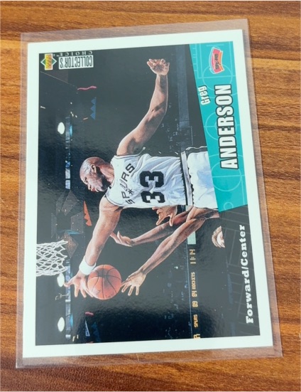 1996-97 Upper Deck Collector's Choice #327 Greg Anderson — front