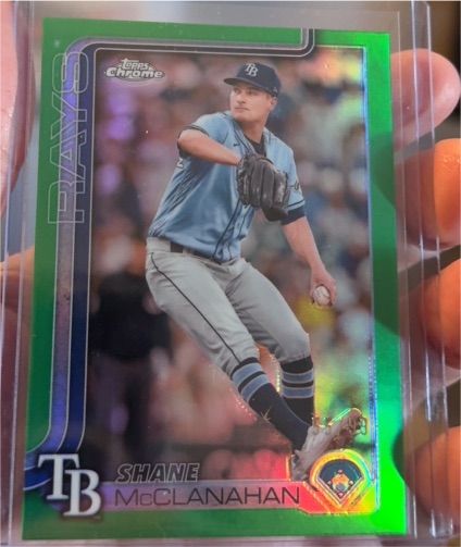 2025 Topps Chrome #298 Shane McClanahan — front