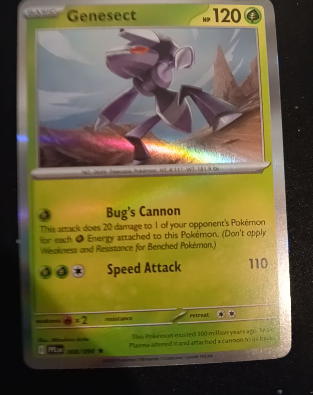 2021 Pokémon ME02 #008 Genesect — front