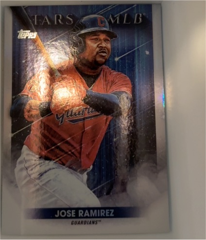 2022 Topps Series 1 Stars of MLB #SMLB-7 Jose Ramirez — front
