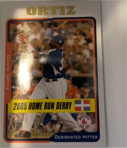 2005 Topps Updates & Highlights #UH198 David Ortiz — front