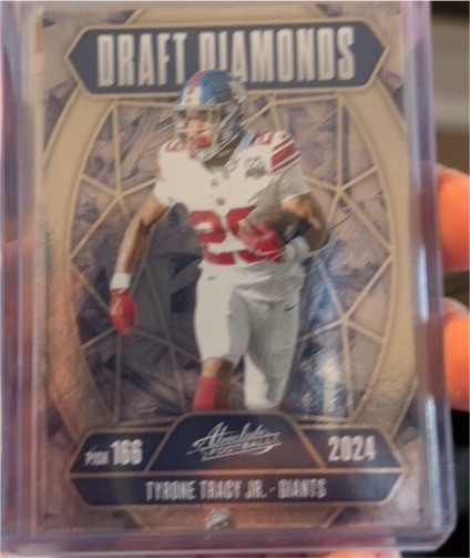 2025 Panini Absolute Draft Diamonds #DD-TTJ Tyrone Tracy Jr. — front