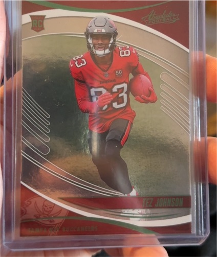 2025 Panini Absolute #184 Tez Johnson — front