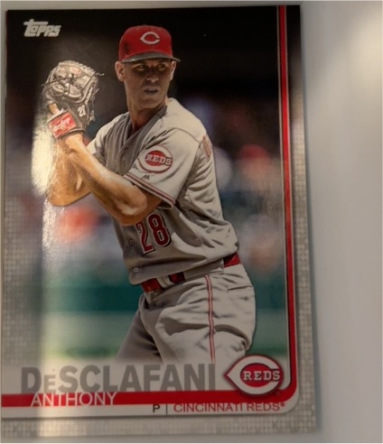 2015 Topps #498 Anthony DeSclafani Cincinnati Reds — front