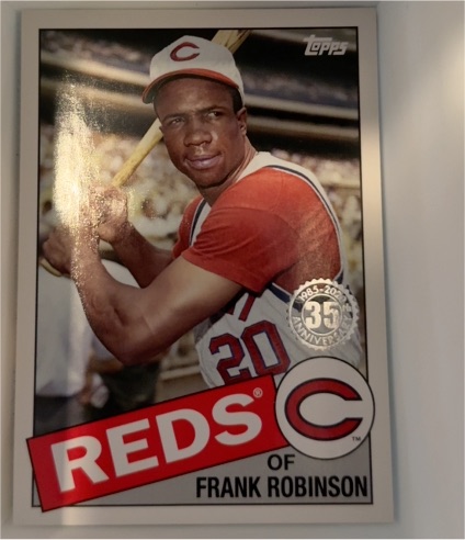 2020 Topps Update #85TB-16 Frank Robinson — front