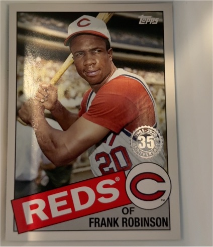 2020 Topps Update #85TB-16 Frank Robinson — front