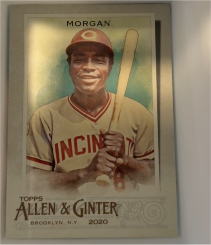 2020 Topps Allen & Ginter #27 Joe Morgan — front