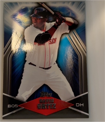 2011 Topps Wal-Mart Blue Diamond #BDW13 David Ortiz — front