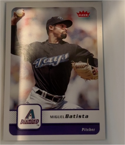 2006 Fleer #49 Miguel Batista — front